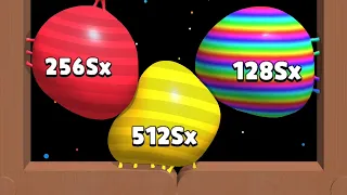 Blob Merge 3D: MAX Level - 128Sx 256Sx 512Sx Unlocked | 2048 Blobs Android Gameplay World Record