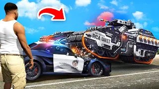 Ik Vind Een POLITIE TANK In GTA 5! (Mods)