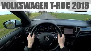 2018 Volkswagen T-ROC 2.0 TSI, 4K POV TEST: Static, drive, acceleration (CZECH)