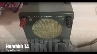 Heathkit Repair - Visual Aural Signal Tracer model T-4 Part 2 of 5