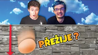 Přežije Vejce Pád ze 7 Metrů??w/ Bax