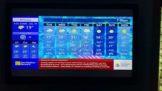 The Weather Network Local Forecast July 19th, 2021