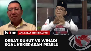 Silang Pendapat Ruhut VS Wihadi Soal Narasi Kekerasan di Pemilu | AKIP tvOne