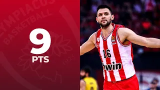 Kostas Papanikolaou (9 points, 6 rebounds, 2 assists, 1 steal) 🔴 Olympiacos-Barcelona 92-58 (Game 4)