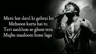 Saanson Ko (LYRICS) - Arijit Singh I Moral Arijit