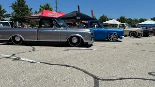 C10 Truck show C10’s on the Brazos Waco Texas Part 1