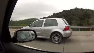 VW Golf TDI .. rolling coal