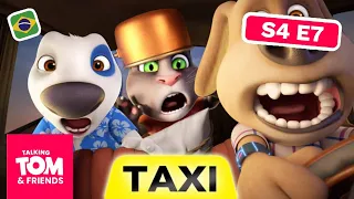 A Grande Corrida De Táxis - Talking Tom & Friends (Temporada 4 Episódio 7)