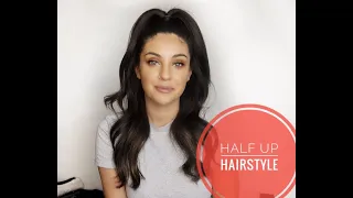 HOW TO | HALF UP HAIRSTYLE