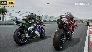 MotoGP 23 - Race at Indonesia GP 100% AI MotoGP Race Gameplay (4K/60FPS)