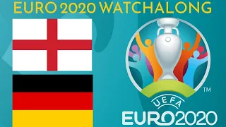 EURO 2020 Live Watchalong (w/commentary) | Last 16 | England vs. Germany