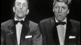 Kirk Douglas and Burt Lancaster at the 1958 & 1959 Oscars