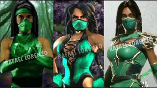 MORTAL KOMBAT JADE Evolution Skins Costumes MK2 - MK1 suggestion Mortal Kombat 1