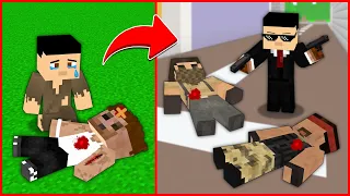 ALİ ÖLDÜ, DİLENCİ ÇOCUK İNTİKAM ALDI! 😱 - Minecraft ZENGİN FAKİR HAYATI