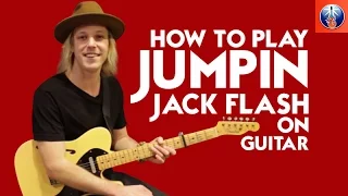 How to Play Jumpin Jack Flash on Guitar - Killer Rolling Stones Lesson