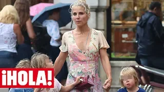 Elsa Pataky y sus hijos aprenden a hacer helados en Getaria