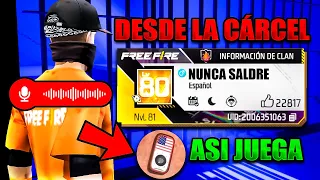 ME CONTACTE con 3 PRESOS DE LA CARCEL que JUEGAN FREE FIRE en 2024😱 *CASOS FUERTES*