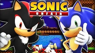 Sonic & Shadow Play SONIC UNFAIR! - THE WORST GAME EVER!!