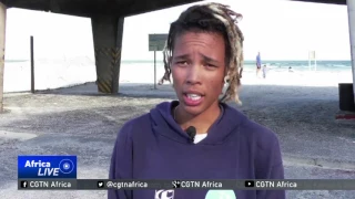 Project getting kids off the streets into the ocean in Cape Town