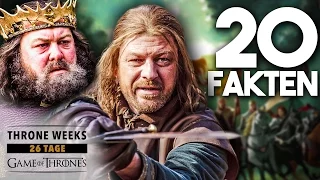 GAME OF THRONES: Roberts Rebellion & Der Irre König - 20 Fakten zur Vorgeschichte von WESTEROS