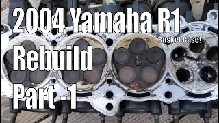Basket Case 2004 Yamaha R1 Rebuild - Part 1 - Connecting Rods