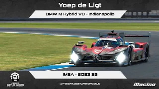 iRacing - 23S3 - BMW M Hybrid V8 - IMSA - Indianapolis - YL