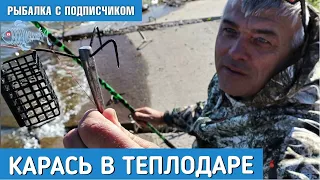 В поисках карася на Теплодаровском водохранилище.