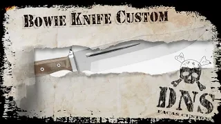 Making Bowie Knife Part. 4 Last - Faca Bowie Custom Passo a Passo - Final