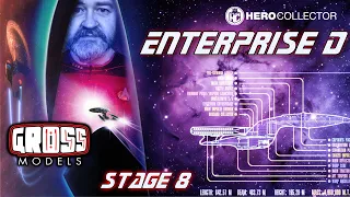 Hero Collector Enterprise-D build. Stage 8