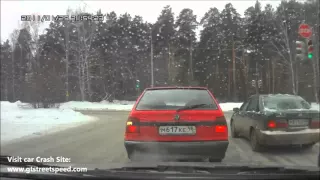 Stupid Driving Behavior Compilation   11 January 2014