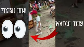 Turkish ice cream man gets mad. Angry boy beat him. Funny Turkish ice cream video. #shorts, #viral.