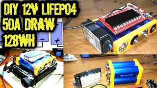 Ham Radio Battery Pack DIY LiFePO4 | Headway 38120