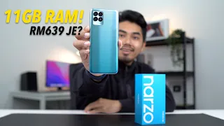 Fon Bajet, Tapi Macam Flagship! – realme Narzo 50 Dengan 11GB RAM 😱