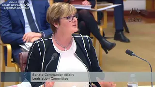 "I know where this started." Senator Linda Reynolds accusation at Senator Katy Gallagher