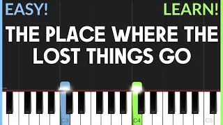 The Place Where The Lost Things Go - Mary Poppins Returns | EASY Piano Tutorial