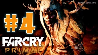 Far Cry Primal (PS4) Прохождение игры #4: Шаман Тинсей и хозяин зверей