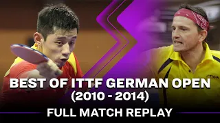 FULL MATCH | ZHANG Jike (CHN) vs SAIVE Jean-Michel (BEL) | MS QF | 2011 German Open