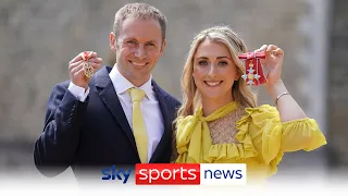 Jason & Laura Kenny receive their knighthood & damehood