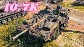 Strv 103B  10.7K Damage World of Tanks Replays