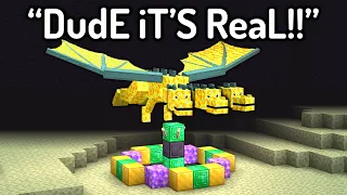 The FUNNIEST FAKE Minecraft Speedruns EVER...