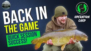 Quick Session Success! Catching Stunning Carp at a Low Stock Private Lake