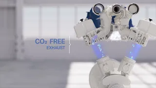Check out the video animation of the BeHydro 100% hydrogen engines!