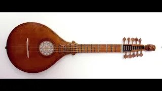 Passemeze d'Anvers, Valerius 1626 - Renaissance cittern