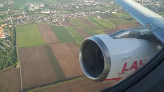 LAUDA - Airbus A320 takeoff from Vienna International Airport