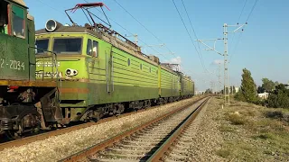 Электровозы ВЛ11м4-467 и ВЛ11м462 + тепловоз ТЭМ2-2034