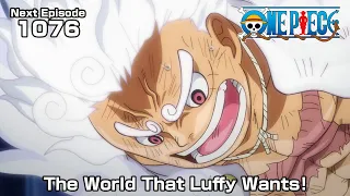 ONE PIECE episode1076 Teaser "The World That Luffy Wants!"