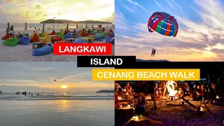 Most Visited Place in Malaysia Pantai Cenang, Lagkawi Island | Cenang Beach Walk | KidsfunCorner