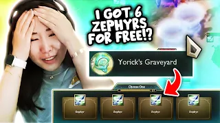 HOW MANY ZEPHYRS is TOO MUCH? YORICK’S GRAVEYARD Gave EVERYONE ZEPHYRS! | TFT SET 9
