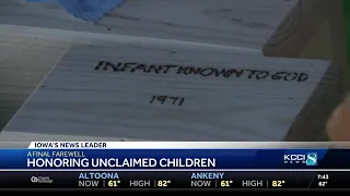 Final Farewell: Memorial service honors 35 unclaimed children
