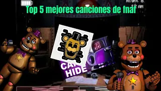 Top 5 mejores canciones de fnaf (mi opinión)